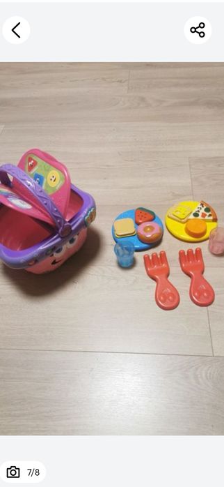Cos Leap Frog, pentru picnic