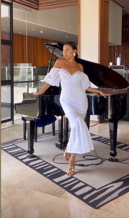 Платье кармен 46р