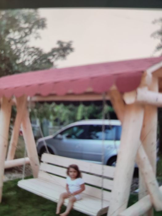 Balansoar rustic lemn