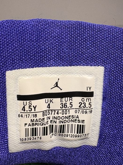 Air jordan future 36,5