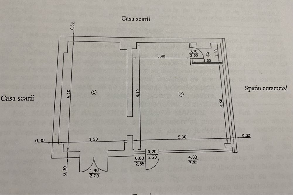 Spatiu comercial pentru inchiriere pe termen lung