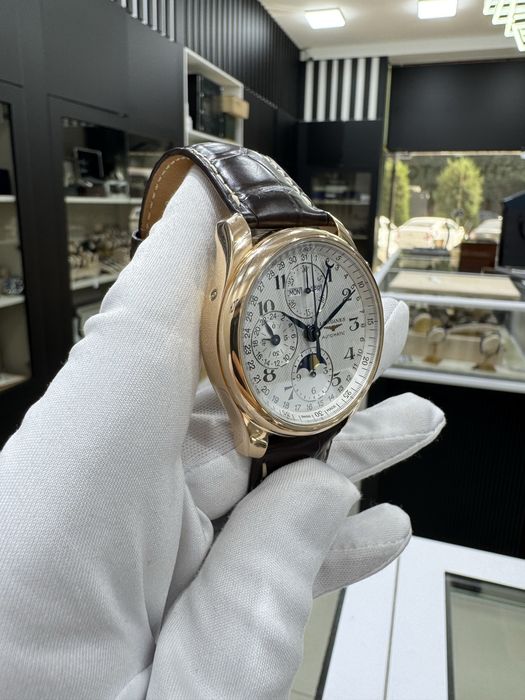 Золотые Часы Longines Master Collection 750пробы