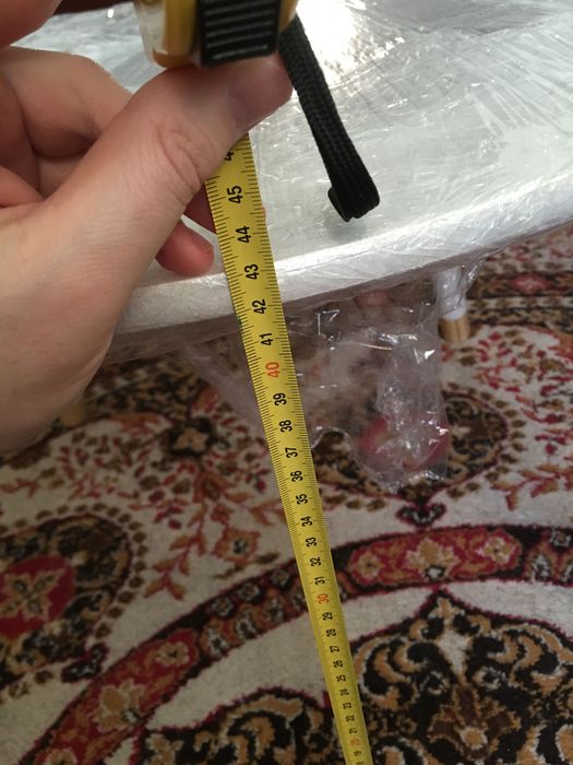 Masa copii rotundă albă