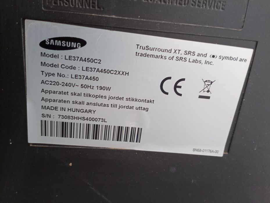 Телевизор samsung