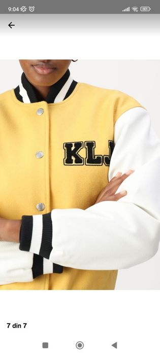 Jacheta Geaca KARL LAGERFELD originala marimea XS,S,M dama