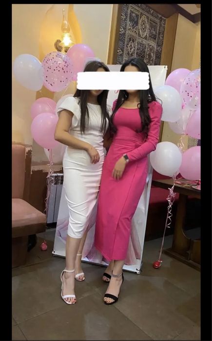 Продам белое платье