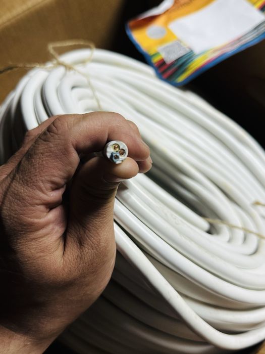 ПВС кабель 3х2,5 в бухте по 100м