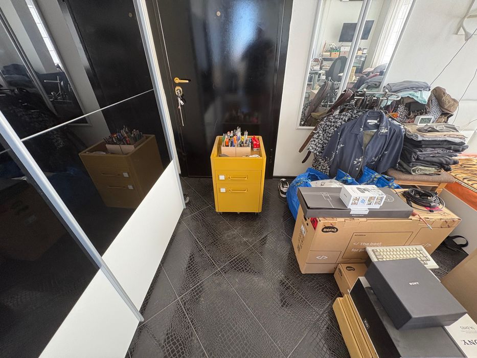 Метален контейнер на колелца IKEA Idåsen – Като нов (На 6 месеца)!