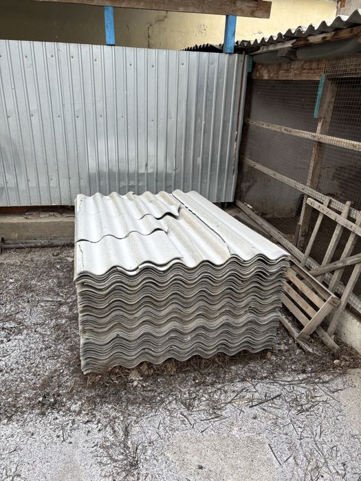 Шифер  восьми волновые