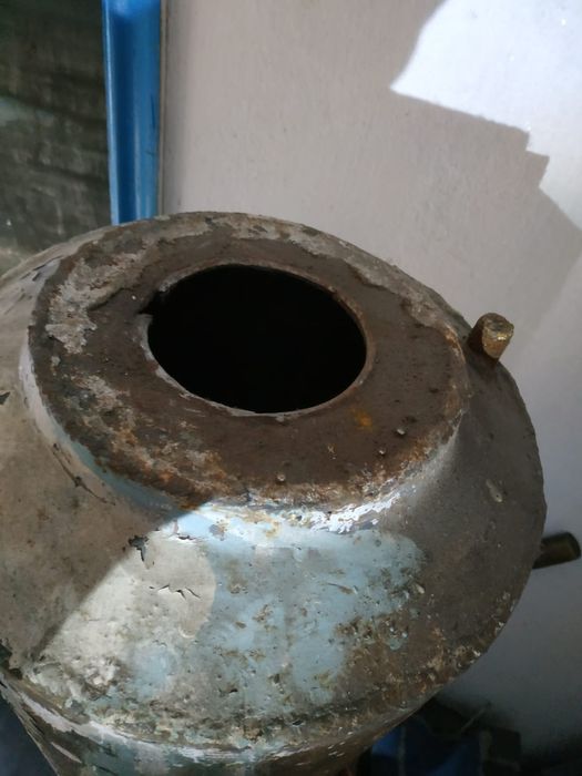 Печь из под титана , буржуйка