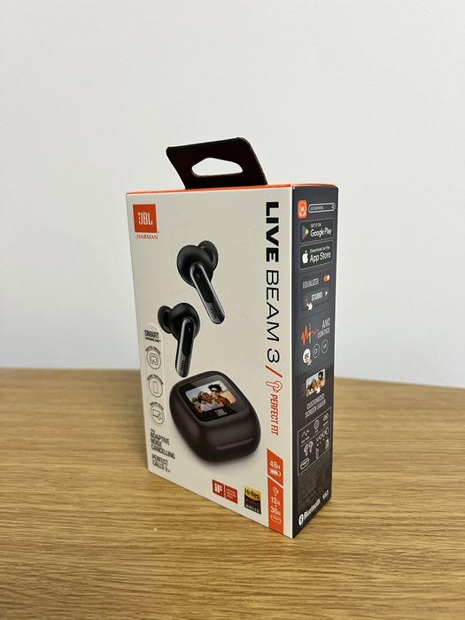 Casti JBL Live Beam 3 / Perfect FIT Touch - Produs sigilat