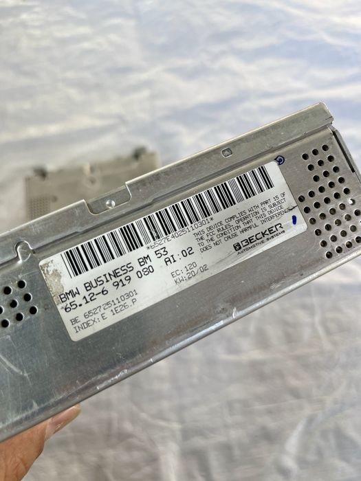 Радио модуль BMW E39 E38 X5 e53 БМВ Е39 Е38 Х5 е53