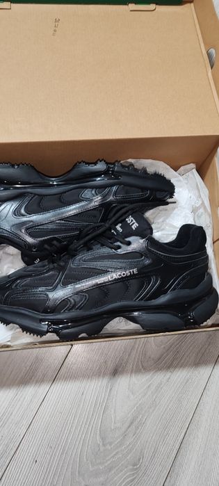 Adidași Lacoste Negri