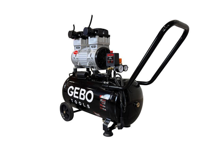 Compresor silentios 50l 2cp gebo tools