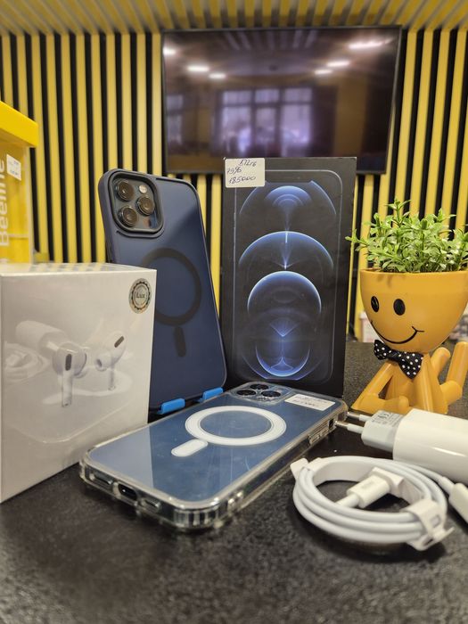 Iphone 12Pro max,128гб,512гб, Kaspi0-0-12