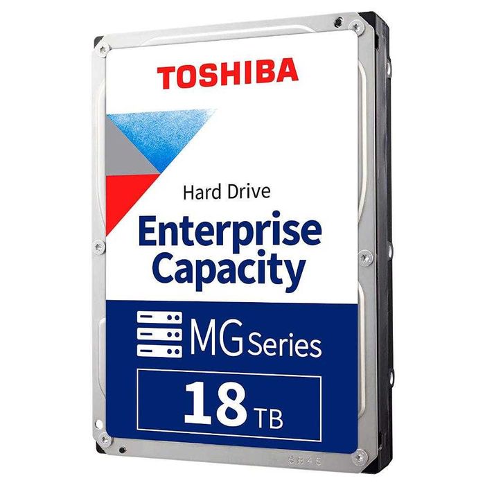 HDD Toshiba 18TB, 512MB, SATA 6.0Gb/s, 7200rpm; Seagate Exos X  16TB, 256MB