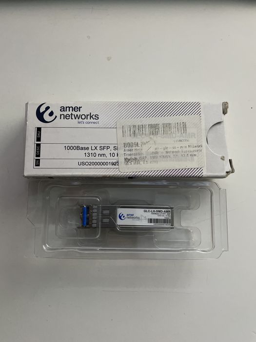Modul SFP Gigabit Cisco Compatibil - Amer Networks GLC-LH-SMD-AMR (Noi/Testate)