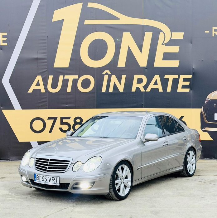 Mercedes E-class, 2.2 diesel, 2008, automat,  RATE CU BULETINUL