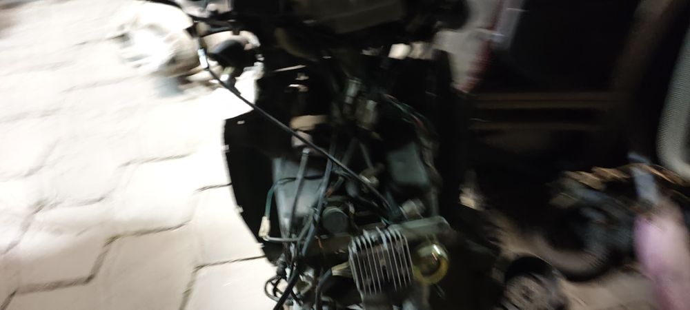 Мопед китайский не в сборе