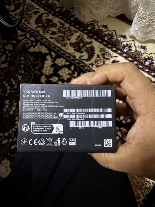 Poco f 5 pro 12/256
