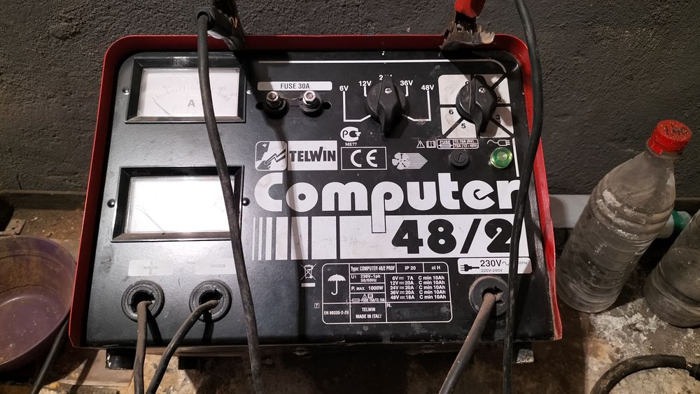 Зарядное устройство Telwin Computer 48/2 Prof 230v6-48v