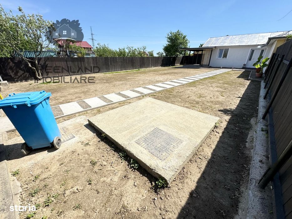 Casa plan parter, teren 370mp, la asfalt, langa statie, Bucium Paun