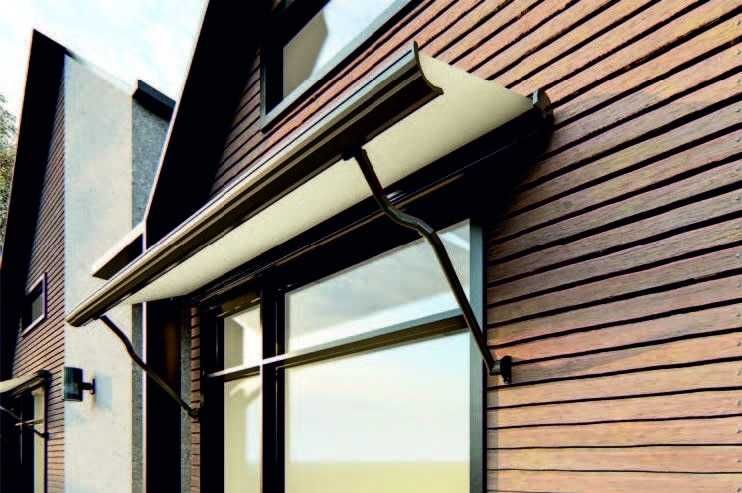 Wintent markiza naves V Тент навес маркиза