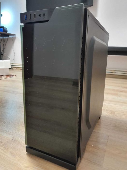 Carcasa Segotep SG-K5 Black, ATX Mid Tower cu 3 ventilatoare incluse
