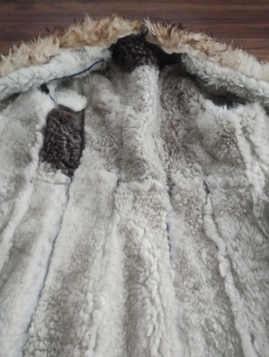 Дамски кожух от естествена кожа