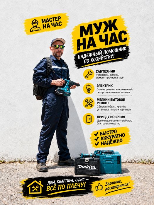 Мастер на час — Алматы