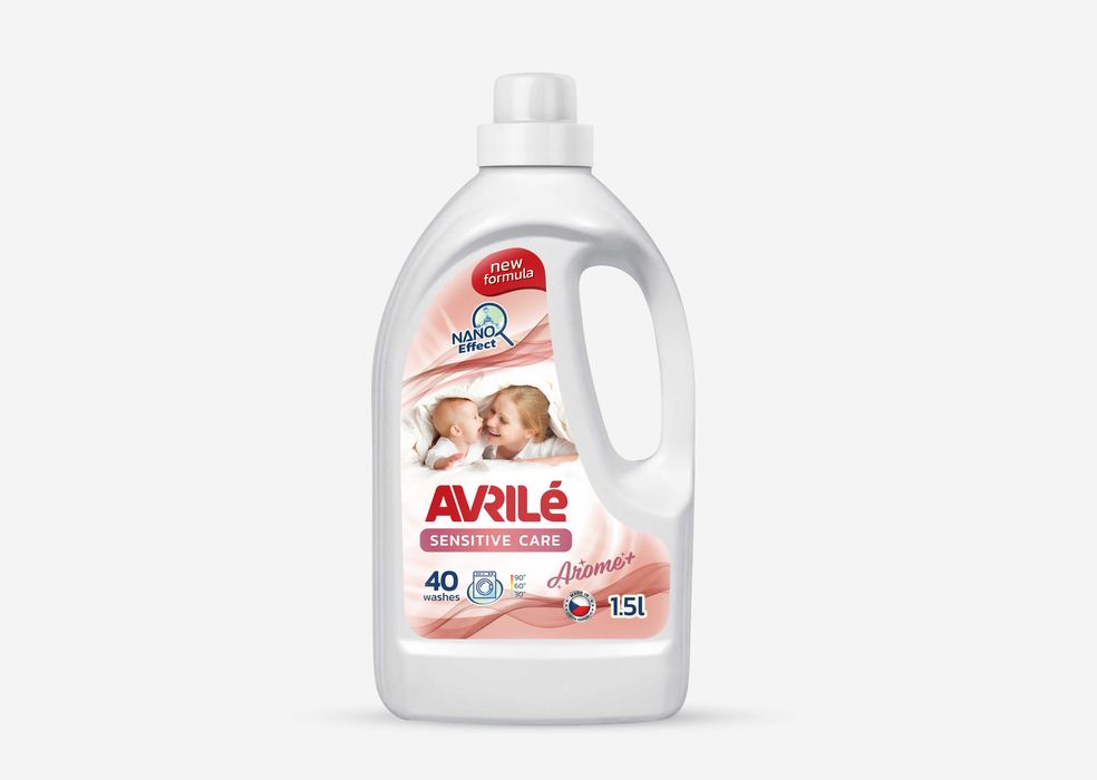 Гипоаллергенный гель для стирки Avrile Sensitive AROMA+