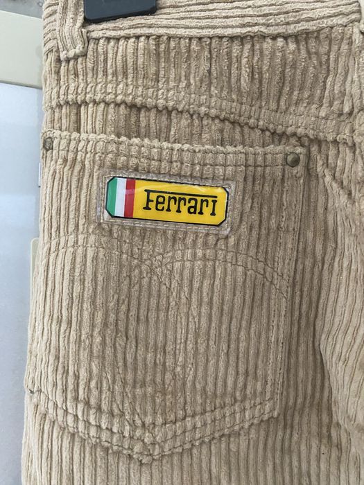 Pantaloni din raiat din bumbac