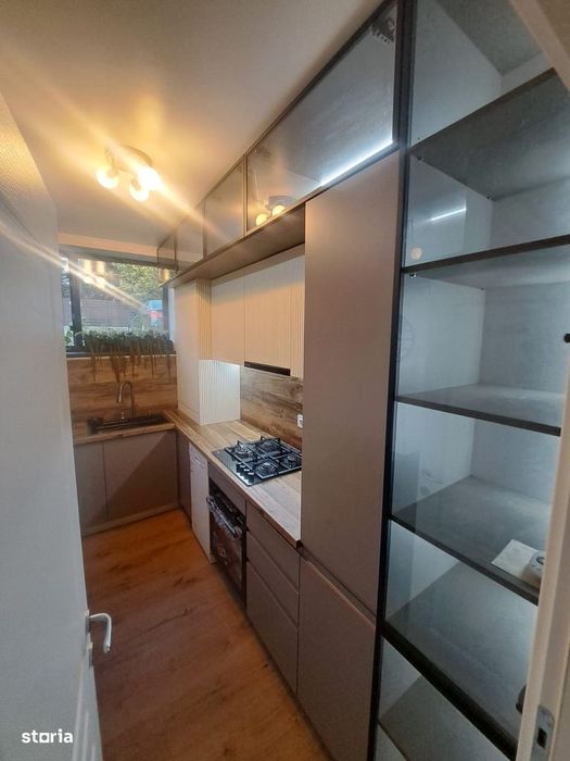 Apartment lux amenajat cu gradina proprie 3 camere