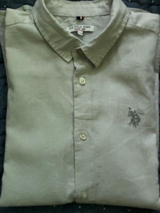 Риза с къс ръкав U.S. Polo Assn Ralph Lauren