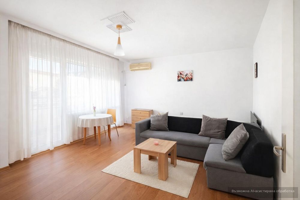 Едностаен апартамент под наем в Център