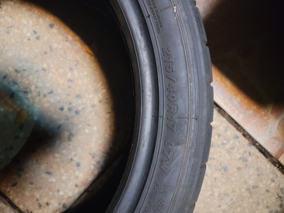 Yokohama advan A052 semislick 215/40R17