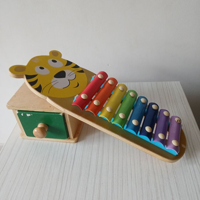 Лот дървени играчки