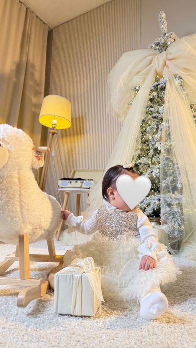 Нарядное платье на годик