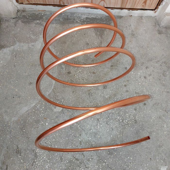 Țeavă cupru moale serpentină