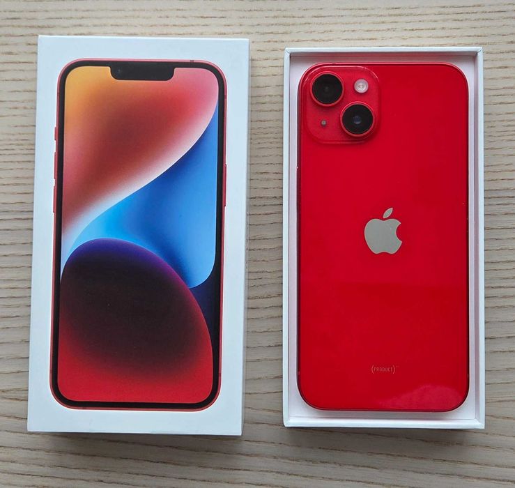 iPhone 14, Red, 128 GB (A2882)