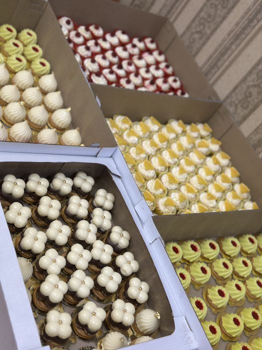 тарталетка/муссовый пироженый/торт/ковурдок