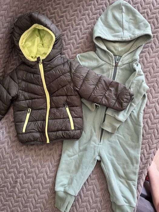 Продам комплектом на весну куртка и комбенизон теплый