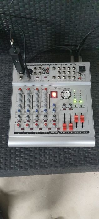 Set boxe behringer B215XL + amplificator azusa PMX-6S
