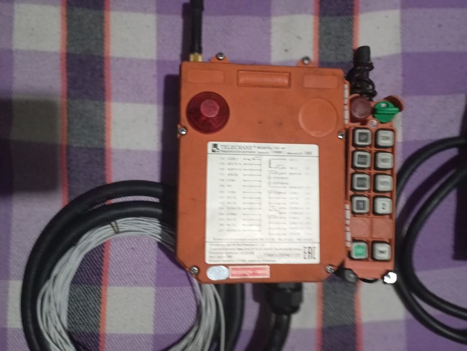 Telecrane F25-8D. Telecrane  A21-E1B RX