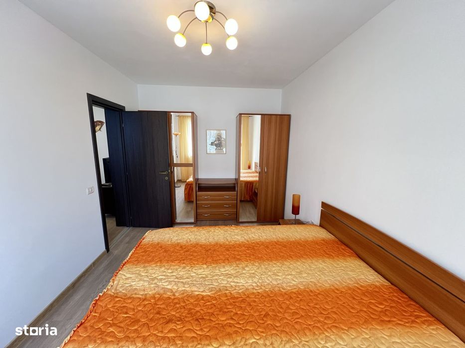 Inchiriere-apartament-2 camere-open space-nou-parcare-mobilat-utilat