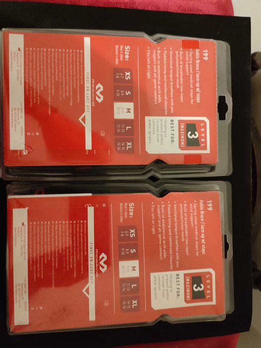 Предлагам к-т олекотени ортези за глезени McDavid