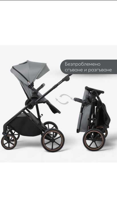 Бебешка количка Kikka boo THEA 2024 Grey