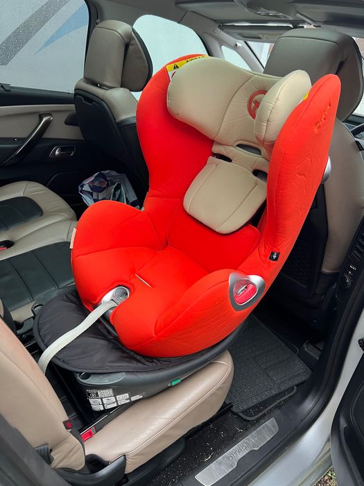 Детско столче за кола Cybex Sirona Isofix с база и ударозащитен щит