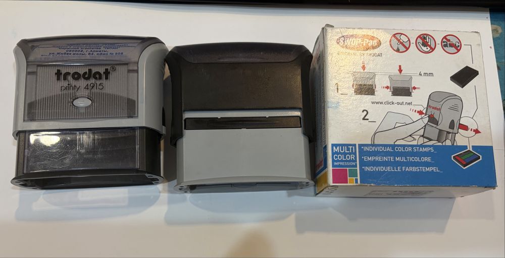 Оснаска  б/у для штампов  Trodat