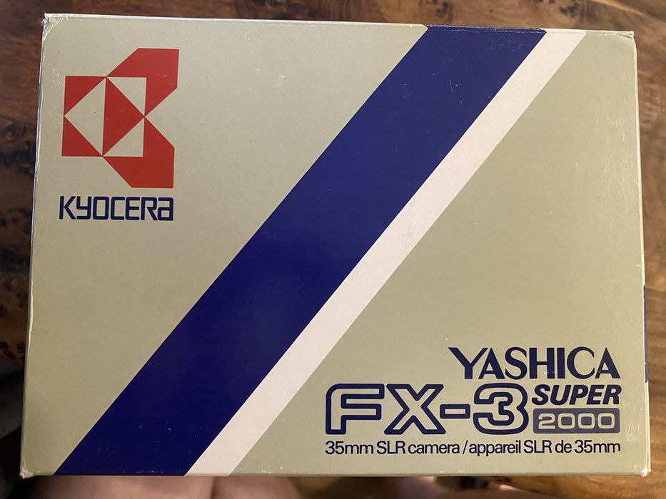 Yashica FX-3 Super 2000 с оптикой